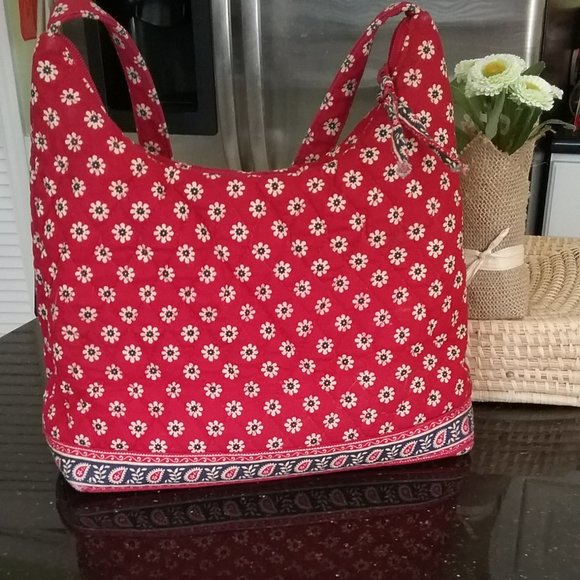 Vera Bradley Handbags - Vera Bradley red shoulder bag